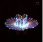 Optic fiber led ballet dress tutu for dance